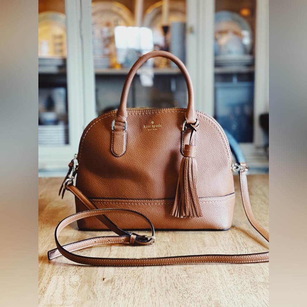 Kate Spade Brown Leather Crossbody